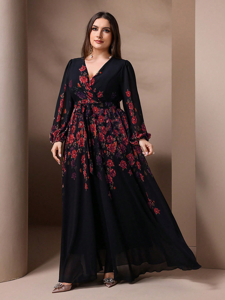 TOLEEN-Vestido maxi com estamp - Romper Floral Print avaliação e preço